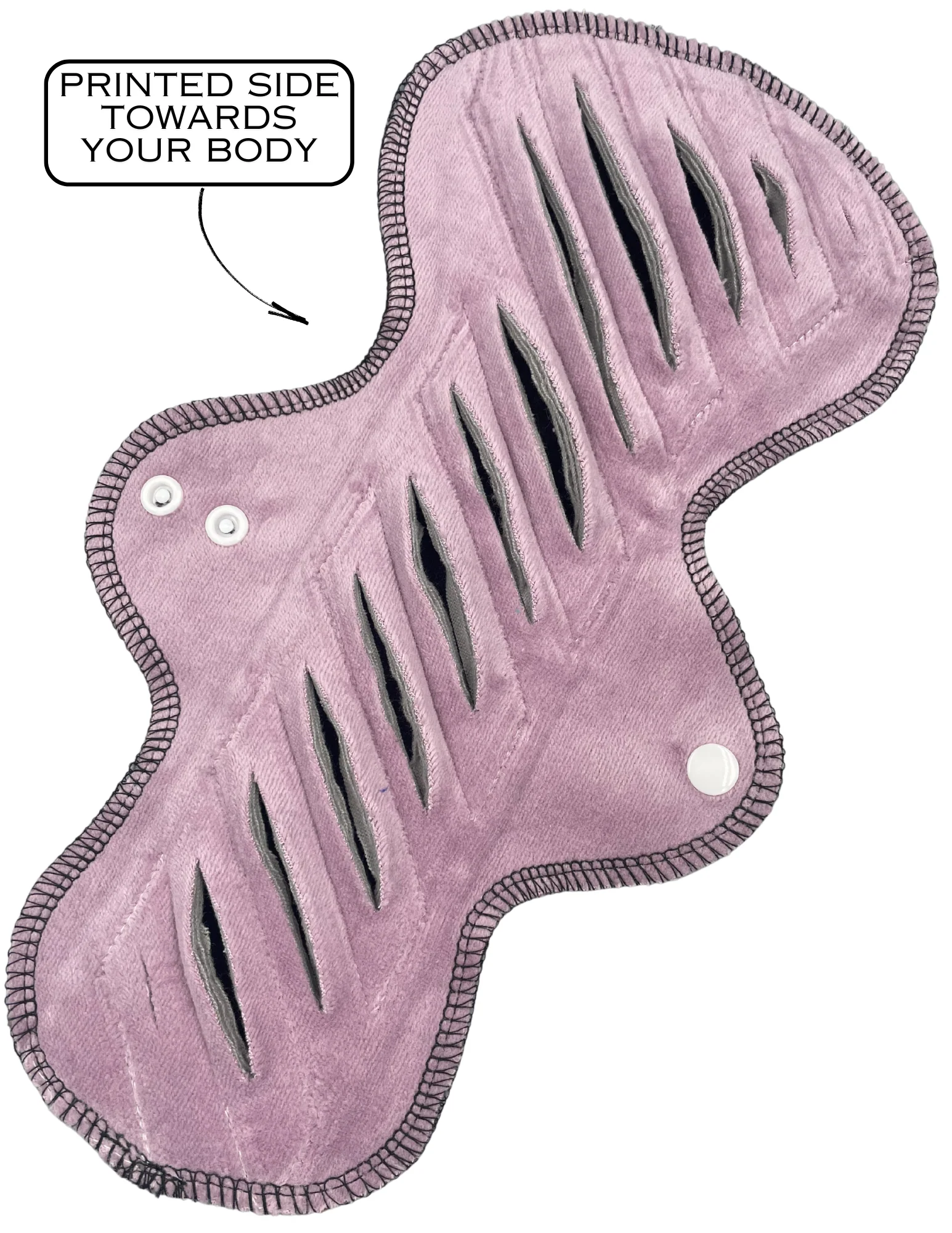 Asymmetric - 12" Velour Gusher - SINGLE PAD - Select your colour - Image 3