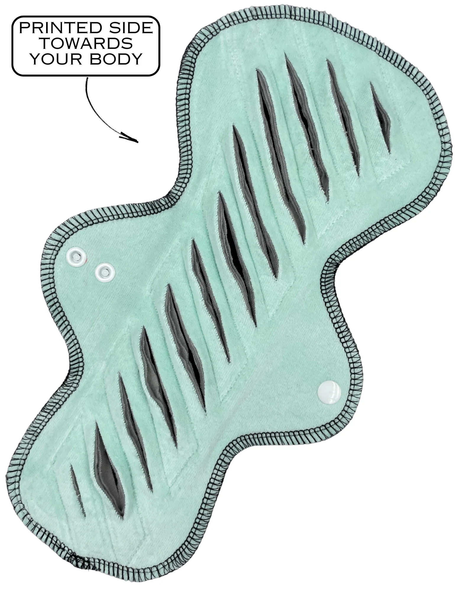 Asymmetric - 12" Velour Gusher - SINGLE PAD - Select your colour - Image 4