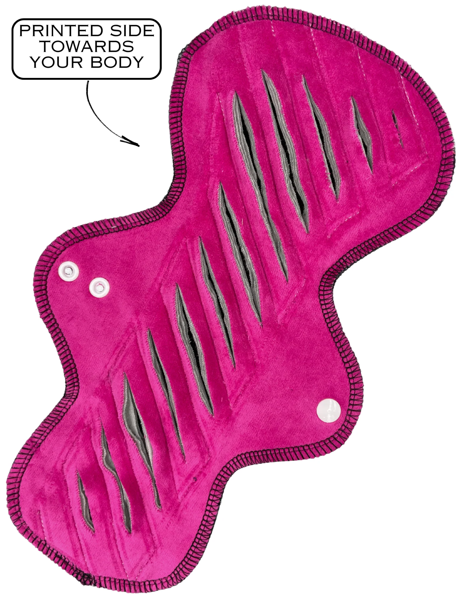 Asymmetric - 12" Velour Gusher - SINGLE PAD - Select your colour - Image 5