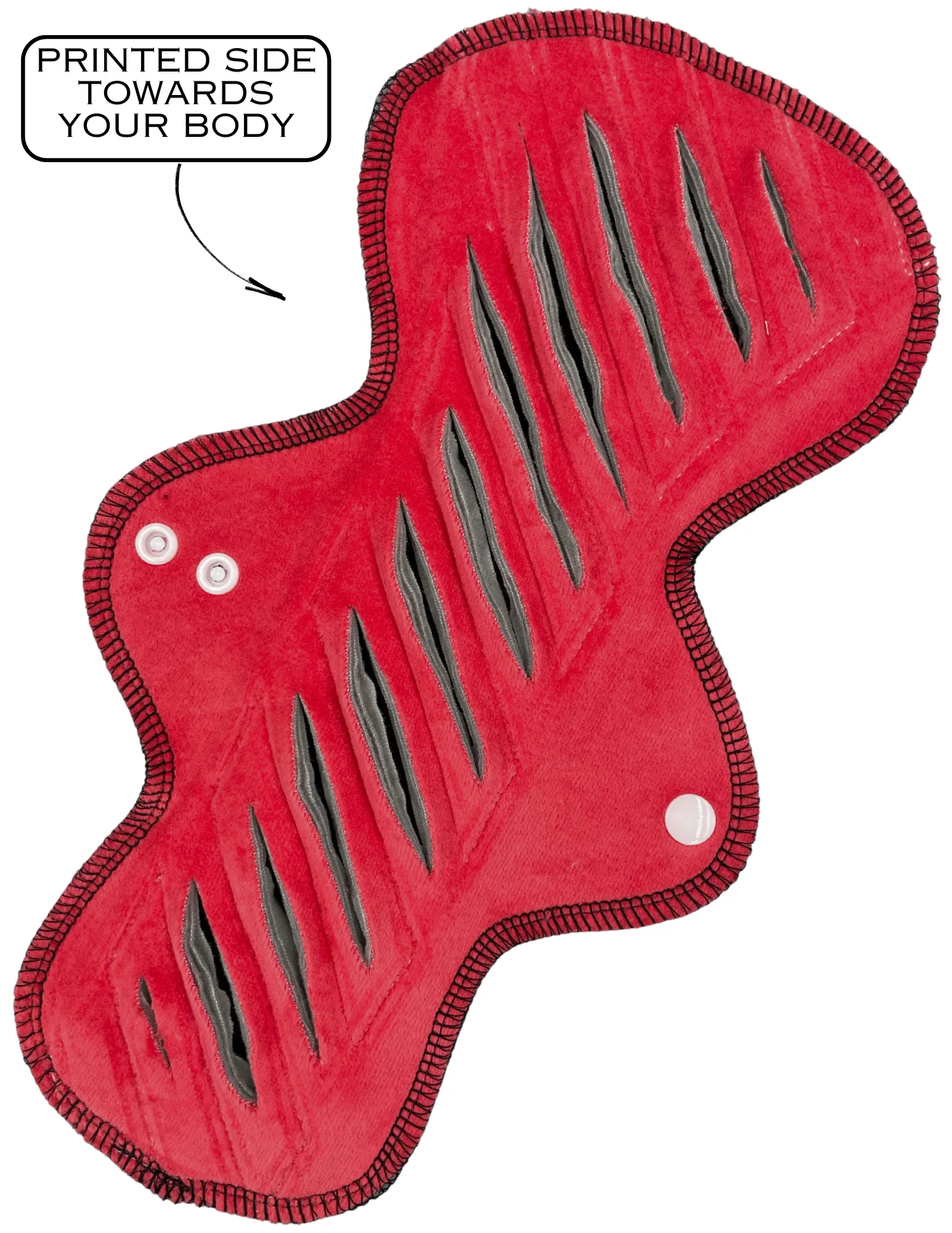 Asymmetric - 12" Velour Gusher - SINGLE PAD - Select your colour - Image 6