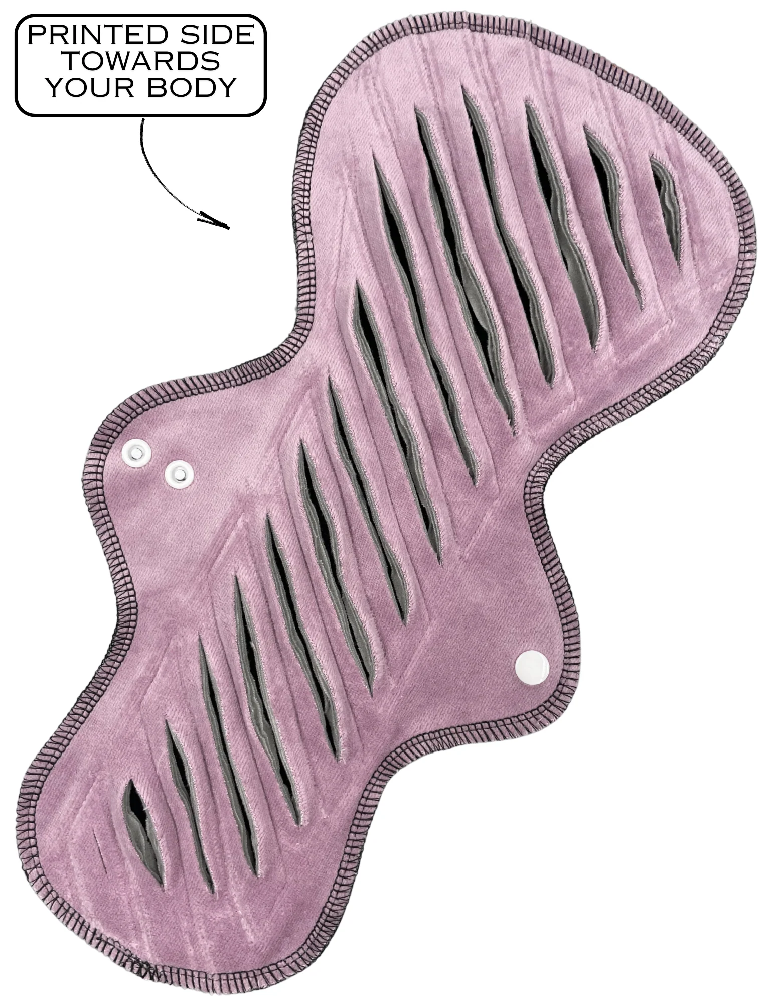 Asymmetric - 14" Velour Gusher - SINGLE PAD - Select your colour - Image 3