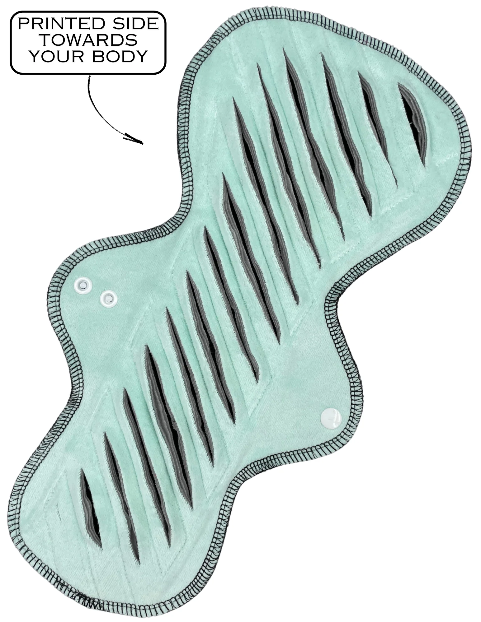 Asymmetric - 14" Velour Gusher - SINGLE PAD - Select your colour - Image 4