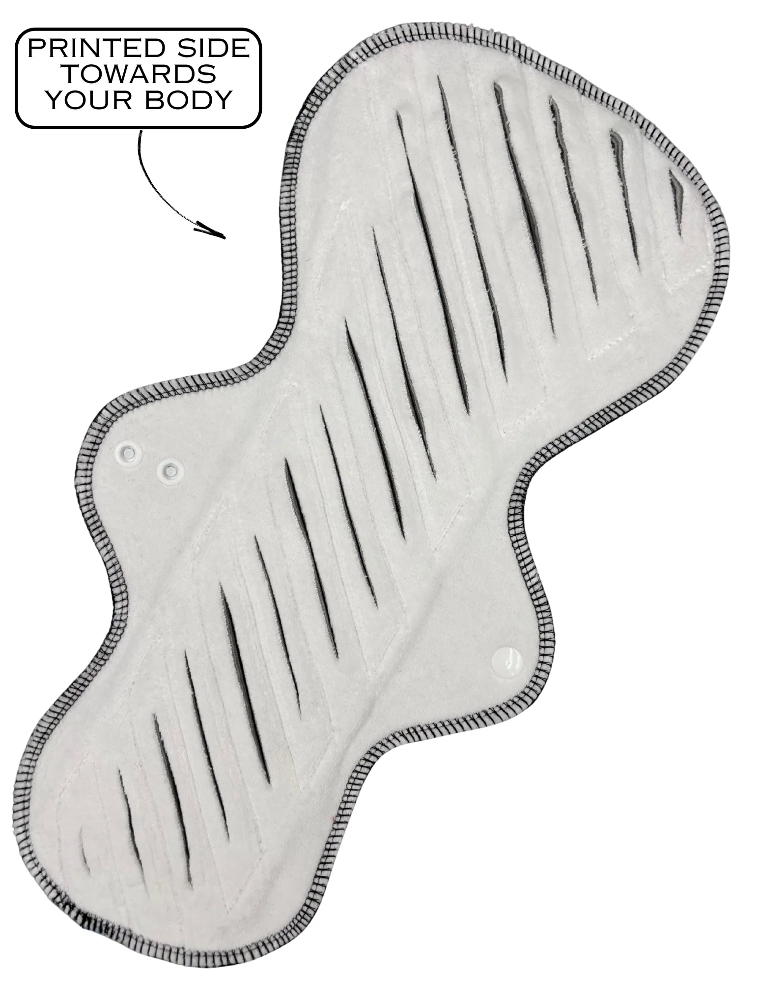 Asymmetric - 14" Velour Gusher - SINGLE PAD - Select your colour - Image 7