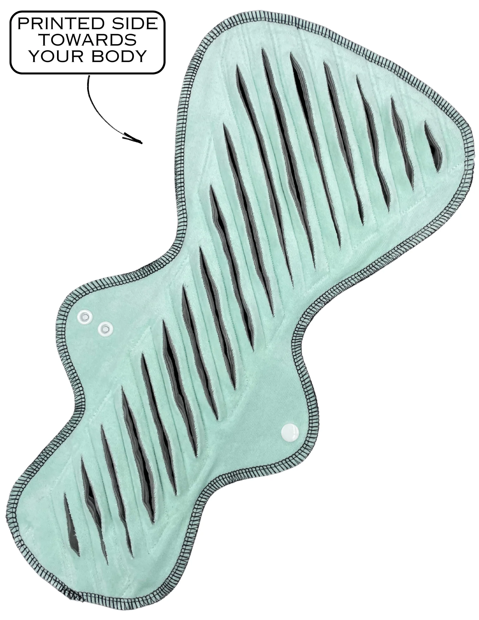 Asymmetric - 16" Velour Gusher - SINGLE PAD - Select your colour - Image 4