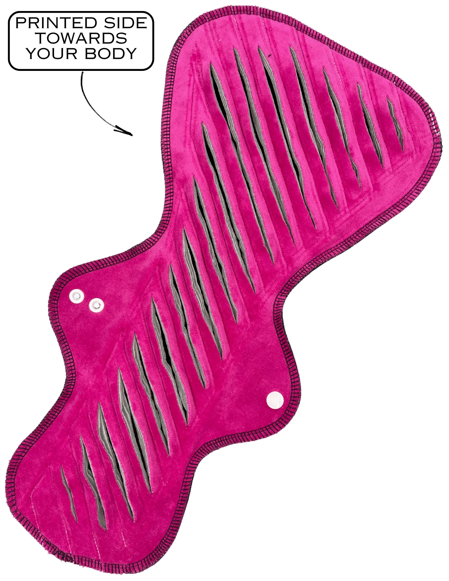 Asymmetric - 16" Velour Gusher - SINGLE PAD - Select your colour - Image 5