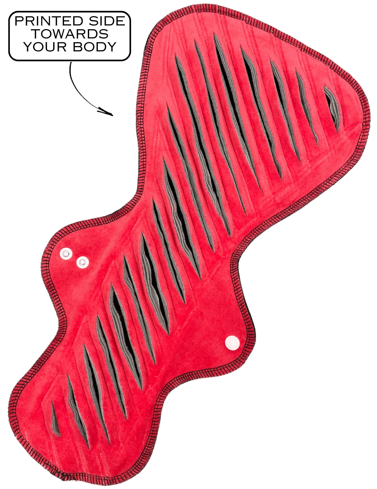 Asymmetric - 16" Velour Gusher - SINGLE PAD - Select your colour - Image 6