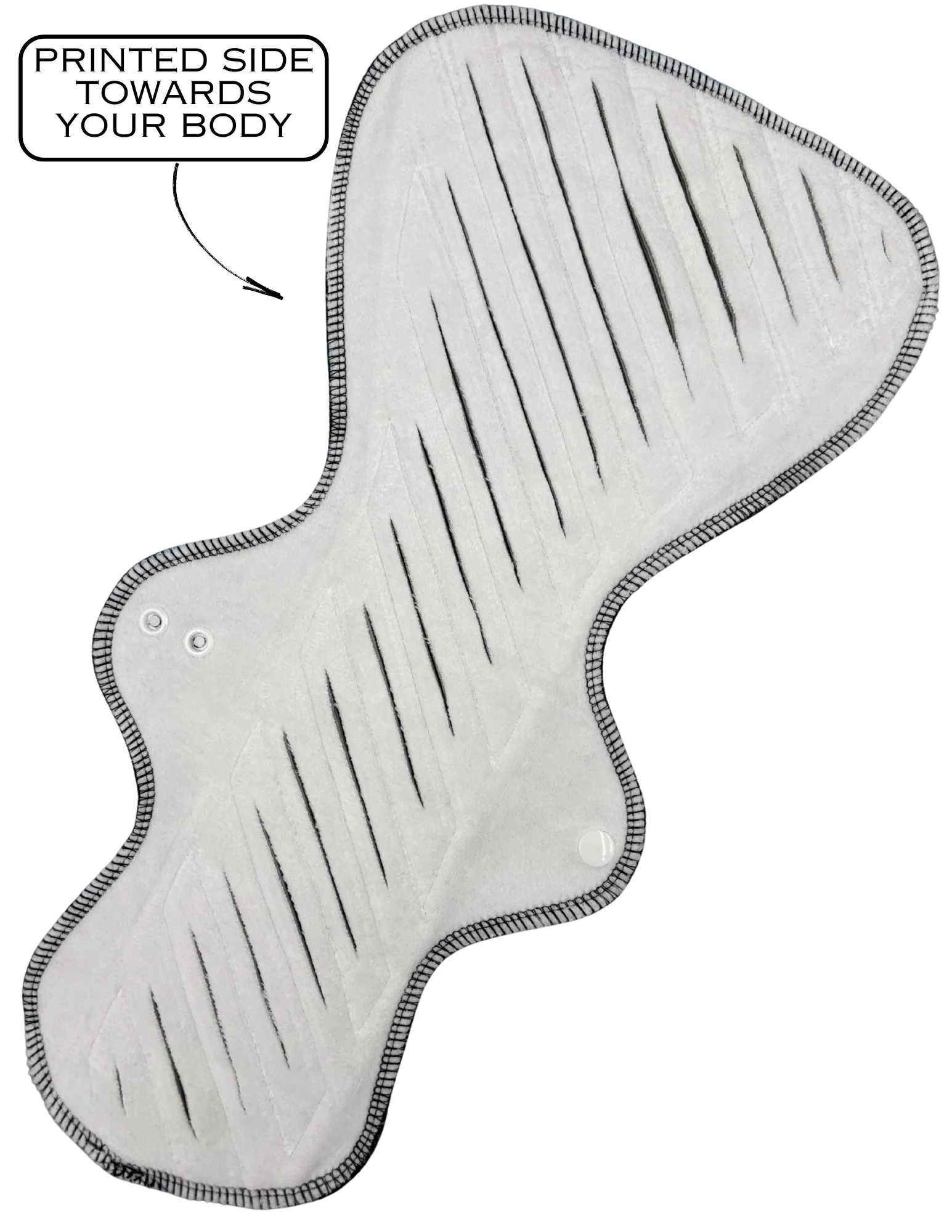 Asymmetric - 16" Velour Gusher - SINGLE PAD - Select your colour - Image 7