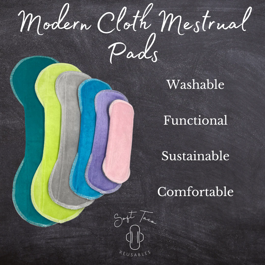 Bright Blue Velour - SINGLE PAD - Select your size - Image 3