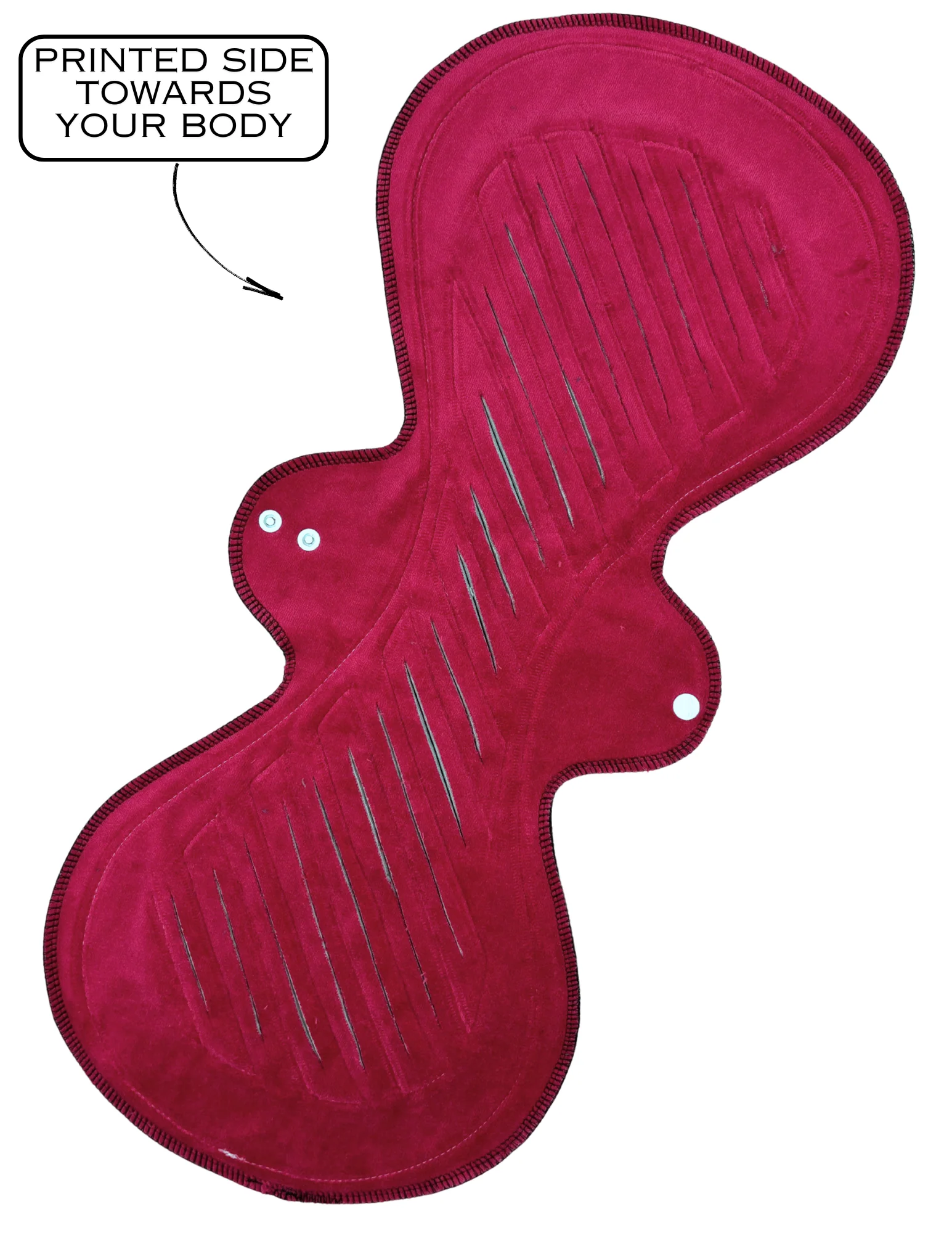 Mega Pad Ruby Velour - SINGLE PAD - MADE TO ORDER - Image 3