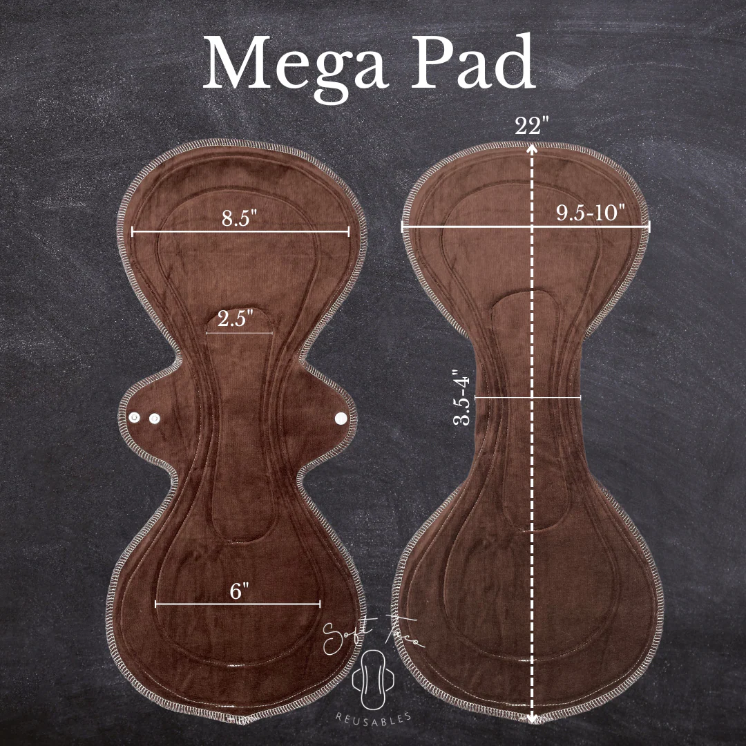 Mega Pad Gray Velour - SINGLE PAD - MADE TO ORDER - Image 4
