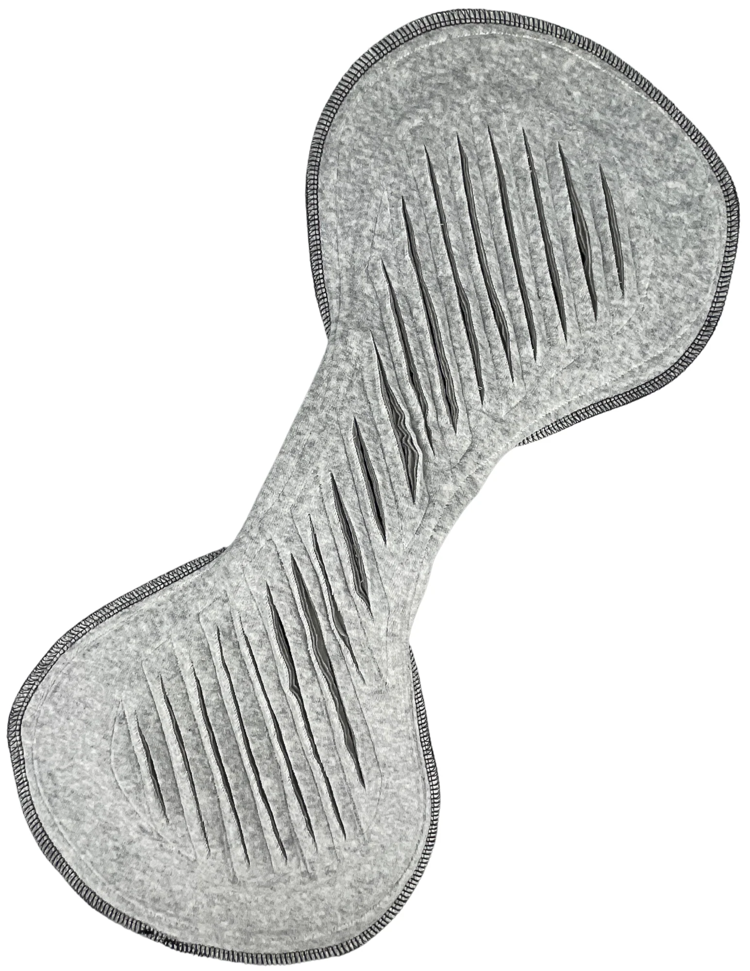 Mega Pad Gray Velour - SINGLE PAD - MADE TO ORDER - Image 3